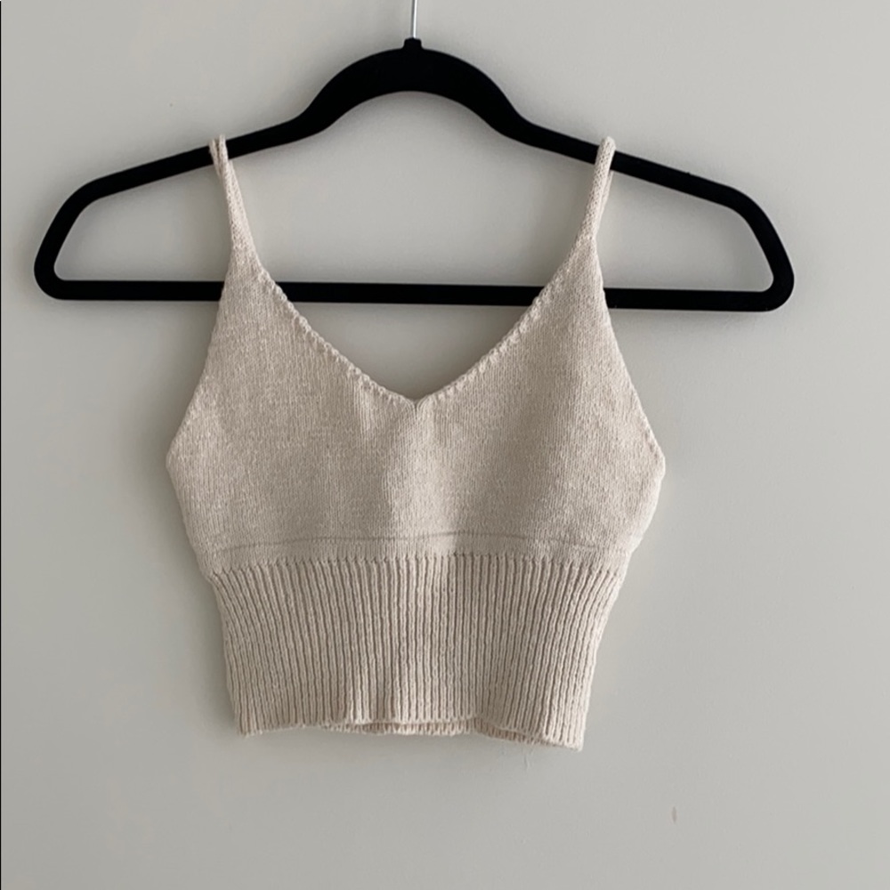 Knitted Crop Top, XS/S